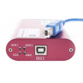 PODEM Analisador CANOpen J1939 DeviceNet USBCAN-2 USB, que PODE converter compatível ZLG