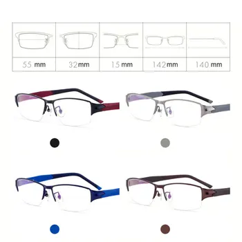 TR90 homens Óculos de armação vintage óptico marca miopia designer de limpar Óculos de armação de Jogos de Computador e Óculos de Óculos de proteção UV400 Óculos