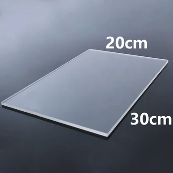 200x300mm Transparente de Acrílico Extrudido Folha plástica Clara placa de acrílico vidro orgânico polimetilmetacrilato 1mm 3mm a 10mm