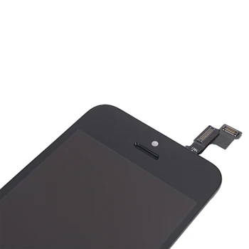 AAA+++ Qualidade de Exibição Para o iPhone SE Tela de LCD de Substituição do conjunto do Digitador Preto/Branco Atacado DHL