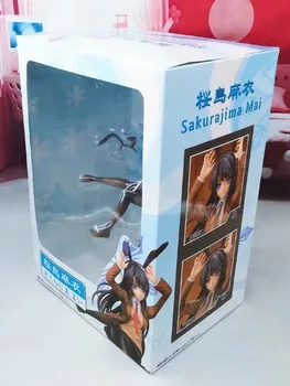 20CM Sakurajima Mai sexy Figura de Ação de PVC de Coleta de Modelo de brinquedos brinquedos para presente de natal