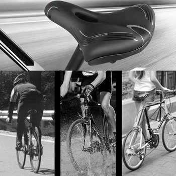 Roda ATÉ Confortável Assento da Bicicleta, Macia Almofada de Assento de Bicicleta Mtb Sela de Estrada Pad Homens Mulheres Ciclismo Peças Para a Bunda Grande Moto Acessório