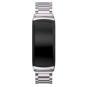Pulseira de Aço inoxidável Relógio Banda Alça Para Samsung Engrenagem de Ajuste 2 SM-R360 Smartwatch Pulseira de Substituição para Samsung Engrenagem fit2