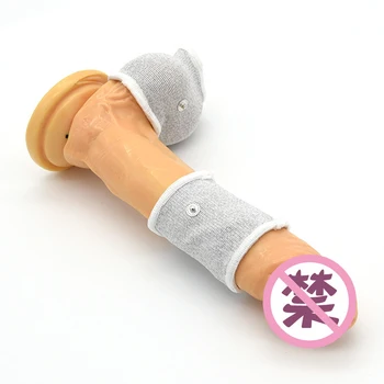 Os Brinquedos Sexuais de Homens Automática Masturbador Choque Elétrico, Aparelho de Fisioterapia Peniano Ring anel Epididymal