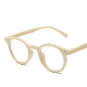 VWKTUUN Rebite Armação Óculos de sol Vintage, Óculos Redondos Coloridos Óculos de Sol Para Mulheres, Homens, Óculos Armações de Óculos
