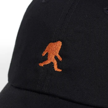 Novo desenho animado orangotango Bordados de Algodão boné de Beisebol homens mulheres Verão linda ajustável Pai chapéu de Hip-hop caps Osso Garros