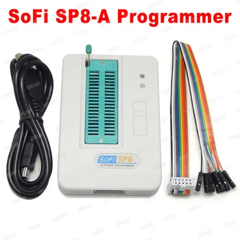 SOFI SP8-UM Programador USB de Alta velocidade Universal ( 25T80/24C/93 ° C/BR90 93/SPI BIOS) EEPOROM Flash de Apoio Pro Win7 64bits Win 8