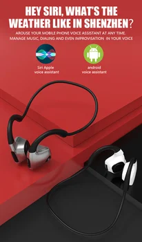 2019 Bluetooth 5.0 Original Osso Condução r9 Fones de ouvido sem Fio Esportes fones de ouvido Fones de ouvido mãos livres Suporte Drop Shipping