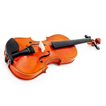 Violino 1/2 Tamanho Natural Violino Basswood Cordas De Aço Com Estojo Arbor Arco De Resina Ponte Natural Acústico Violino Para Crianças Iniciantes