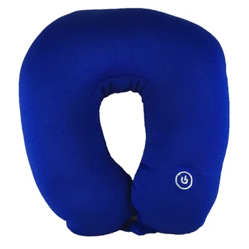 De pescoço com Massageador forma de U elétrica Vértebra Cervical almofada Instrumento de Massagem Dispositivo de Cuidados de Saúde Travesseiro
