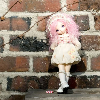 Fairyland littlefee Flora bjd sd bonecas 1/6 modelo de corpo do bebê meninas rapazes de bonecas casa de bonecas de resina de silicone anime móveis