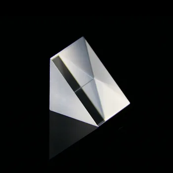 Vidro óptico de Prismas de Cristal Prisma Triangular 2*2*2 mm/0.07 no Ângulo Direito Isósceles Prismas para a Lente Óptica K9 Instrumento de Teste