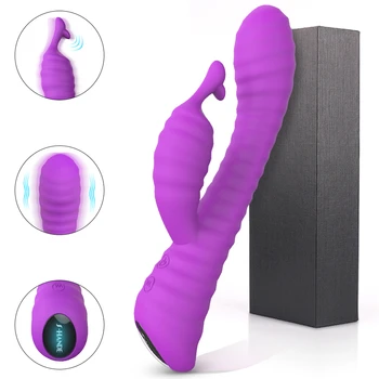 S-MÃO do G-ponto Forte Vibradores de Silicone para as Mulheres Macio Flexível Vagina, Clítoris stimulato Vibradores Adultos Brinquedo do Sexo Masturbador