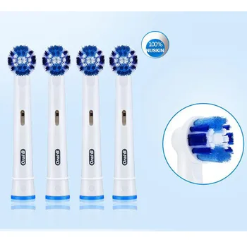 12 pcs Cabeças de Escova de Substituição Compatível com Oral-B, Escova de dentes Elétrica - Obras com todos Oral B Pincel