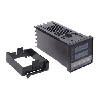 PID Digital Controlador de Temperatura REX-C100 0 A 400 graus Celsius K de Entrada do Tipo SSR Saída de Ferramentas de teste