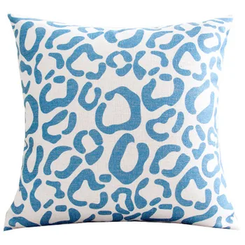 Nova moda azul elk Nórdicos, roupa de casa fronha decoração sala de estar sofá capa de almofada office assento pillowcover lombar
