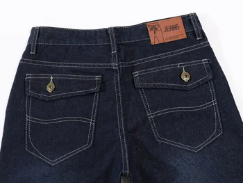 2020 Venda Quente Novo Homens Jeans Casual Reta Slim Jeans Moda jovem masculina Calça comprida