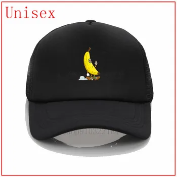 A Banana Skatista crianças boné de beisebol da base de dados de bola cap mulheres de chapéu de golfe chapéu fedora mulheres personalizado chapéu chapéu de balde de mulheres