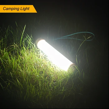 De emergência, Luz de Camping Bike Lâmpada Recarregável USB de 1,6 W 2W Lanterna de Campismo luz do Flash 3,7 V 18650 Do Material Tenda de Luz
