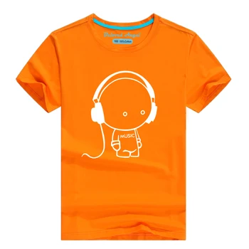 Luminosa Curto T-Shirt De Mangas Para Os Meninos T-Shirt Música De Natal Teen Meninas Tops Tamanho 3-15 Anos De Adolescência Da Criança Tshirts