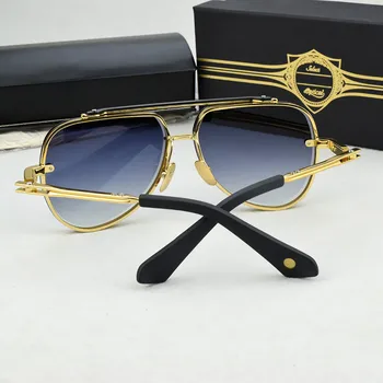 2020 novo Clássico Gradiente de Óculos de sol das mulheres dos Homens de Moda Vintage Design da Marca uv400 Óculos de Sol de Condução óculos de sol para homens DTS127