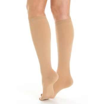 A altura do joelho, Meias de Compressão Mulheres, Homens,Apoio Adicional de 30 a 40 mm hg Meias, Apoio Médico Mangueira de Tratamento de Varizes, Inchaço