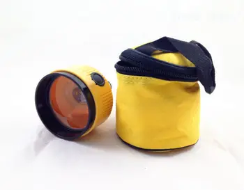Amarelo Único Prisma, com lâmpada para Topcon, Nikon Estação Total Sokkia*brilho de luz*