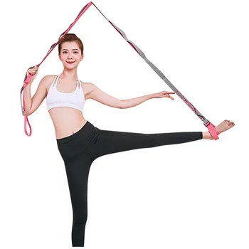 Porta Flexibilidade Alongamento da Perna Esticador da Correia Ajustável de Esportes Yoga Ballet da Banda Exercício Suave Perna Correia para o Ginásio a1nastics correia