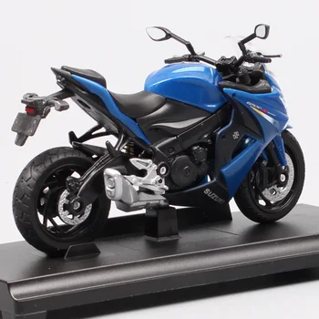 1:18 escala Mini Welly 2017 Suzuki GSX-S1000F modelo da moto Diecasts & Veículos de Brinquedo de moto moto de coleção de souvenirs crianças