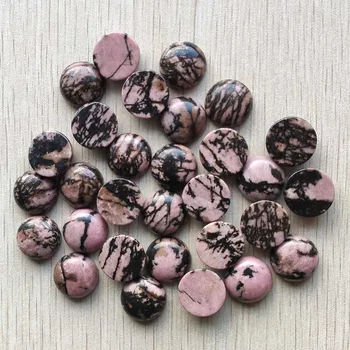 Nova moda de boa qualidade natural Rhodochrosite rodada cabochão de esferas 16mm para fazer jóias 30pcs/lote de Atacado frete grátis