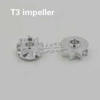 5pcs handpiece do Rotor para o T3 mini padrão de botão de pressão de turbina de ar do rotor do vento rotor dental peças de reposição