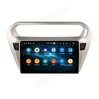 128G Android Para Citroen Peugeot 301 C Elysee-2017 Carro GPS de Navegação de Carro Player de Multimídia de Auto-Rádio Gravador Estéreo