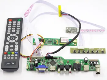 Latumab Kit para LP154WX4(TL)(A3) TV+HDMI+VGA+USB ecrã LCD LED Driver de Controlador de Placa frete Grátis