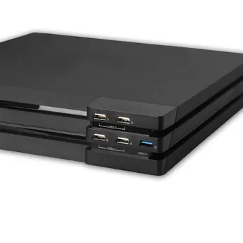 Profissional de 2 a 5 de Hub Hub Adaptador de extensão do Console de Acessórios de Alta Velocidade USB 3.0 2.0 para o Playstation4 PS4 Pro Console de Jogos