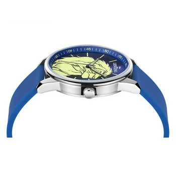 Rei Leão Corajoso Mens Quartzo Relógio De Pulso Masculino Preto Azul Banda De Silicone Impermeável Relógios Topo Do Tempo Legal De Desporto Relógios Montre Homme