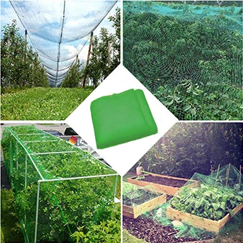 2*5M de emissões de gases de efeito de Proteção Net Inseto Pássaro Jardim Net Caça Cega Jardim de Compensação Para Proteger a Flor da Planta Frutas Legumes
