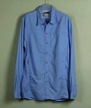 O transporte livre! - Homens seca rápido, camisa de pesca camisa UPF50+ Bloqueio de Bugs de Distância