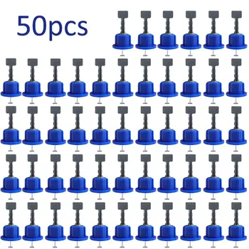 50pcs Nível de Calços Espaçadores de Bloco para o revestimento de Azulejo de Parede Sistema de Nivelamento Niveladora Localizador de Espaçadores Alicate Equilíbrio Telhas de Alinhamento