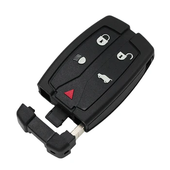 O Smart Remote, Chave de 5 Botões 315MHz/433MHz com ID46 Chip para Land Rover freelander 2 LR2 FCC ID: NT8TX9 com pequena chave