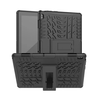 Caso comprimido Lenovo Guia E10 TB-X104F de Corpo Inteiro Crianças de PC+TPU Armor Stand Capa para Tablet Lenovo Guia E10 10.1