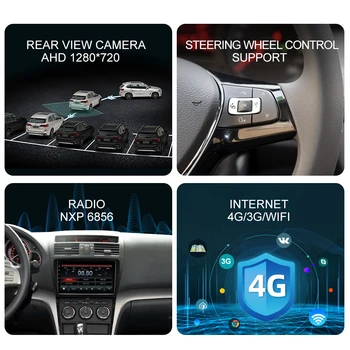 ISUDAR Rádio do Carro Para Mazda 6 2 3 GH 2007 2008 2009-n.º 2 din Android Autoradio Multimídia GPS Camera DVR RAM, 2GB ROM 32GB