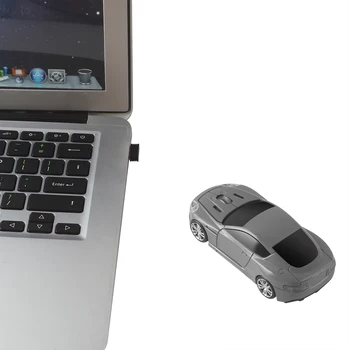 2.4 G sem Fio Mouse Carro de Modo Criativo Legal Computador Mause Mini 1600 DPI USB Óptico 3D Jogos Ratos Presente Para PC Laptop Notebook