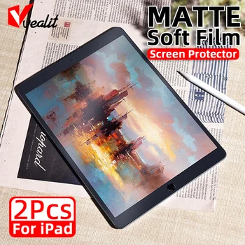 2Pcs animal de Estimação Matte Macio Película Protetora Para iPad Pro 11 10.5 10.2 Ar 2020 2019 iPad Mini 5 4 3 Ar 3 2 1 Protetor de Tela Não de Vidro