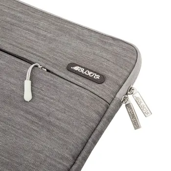 MOSISO Cinza Luva Case para Macbook Air 11 13 Pro Retina de 13 de 15 polegadas para a Lenovo/Dell/Acer/HP/Xiaomi Notebook, Sacos de
