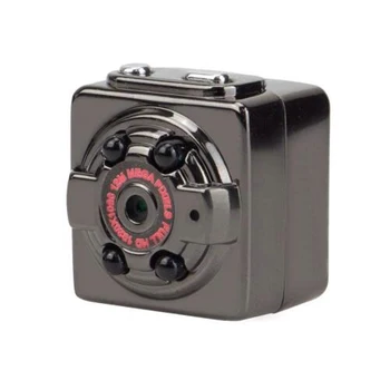 Dehyaton 1080P HD Mini Câmera de 12MP com Visão Noturna Infravermelho Babá Digital Micro Cam Sensor de Detecção de Movimento Camcordor Registro de Capacete