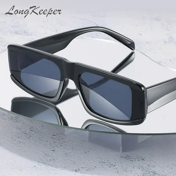 LongKeeper Marca Retângulo Óculos De Sol Feminino Masculino Vintage 2021 Moda Retro Óculos De Sol Com Tons De Óculos De Oculos De Sol