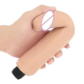 IKOKY Realista Vibrador Enorme Vibrador G-spot Massagem Brinquedos Sexuais para as Mulheres Artificial Pênis Grande Dildos Macio Masturbador Feminino