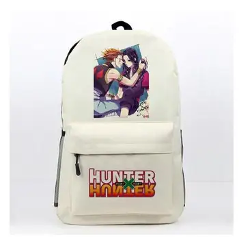 Nova Moda no Japão o Anime Hunter x Hunter Mochila 1 Cosplay dos desenhos animados Estudantes de Oxford Sacos de Computador