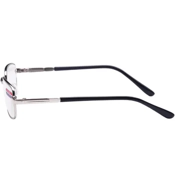 Nova Moda das Mulheres de Homens de Óculos de Leitura de Metal Full Frame de Vidro Óptico HD Durável meia-idade, Idosos com Presbiopia 1.0-4.0 R074