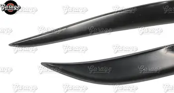 As pálpebras para faróis de caso para Subaru Legacy B4 2003-2006 plástico ABS almofadas de cílios sobrancelhas cobre guarnição acessórios de estilo carro